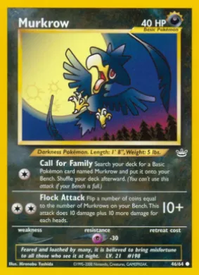 Murkrow (NR 46) Neo Revelation
