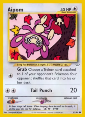 Aipom (NR 41) Neo Revelation