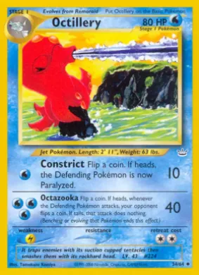 Octillery (NR 34) Neo Revelation