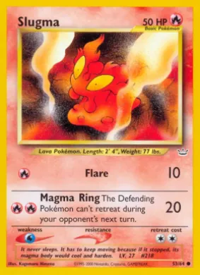 Slugma (NR 53) Neo Revelation
