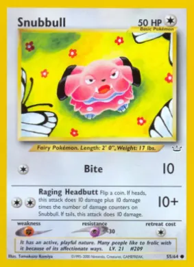 Snubbull (NR 55) Neo Revelation