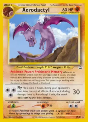 Aerodactyl (NR 15) Neo Revelation