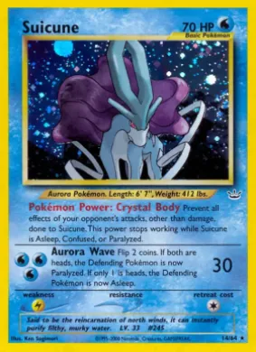 Suicune (NR 14) Neo Revelation