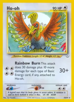 Ho-Oh (NR 18) Neo Revelation