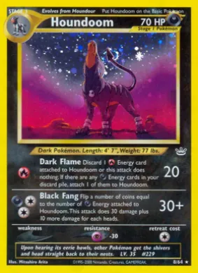 Houndoom (NR 8) Neo Revelation