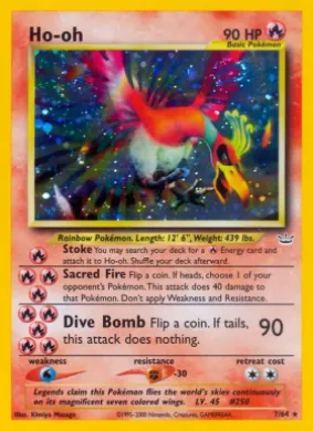 Ho-Oh (NR 7) Neo Revelation