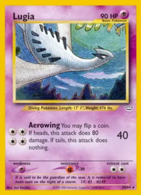 Lugia (NR 20) Neo Revelation