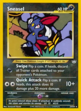 Sneasel (NR 24) Neo Revelation