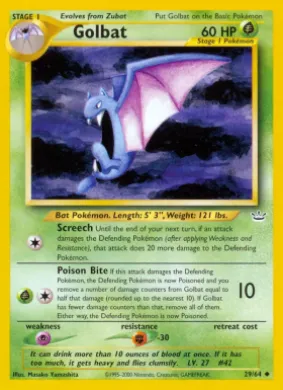 Golbat (NR 29) Neo Revelation
