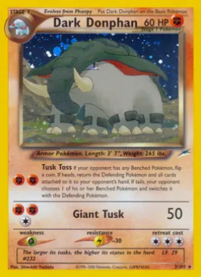 Dark Donphan (NDE 3) Neo Destiny