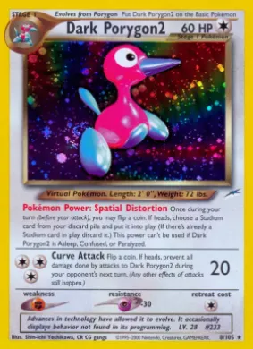 Dark Porygon2 (NDE 8) Neo Destiny