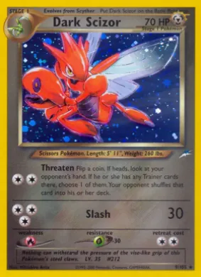 Dark Scizor (NDE 9) Neo Destiny