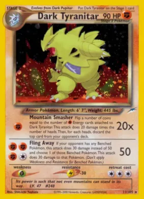 Dark Tyranitar (NDE 11) Neo Destiny