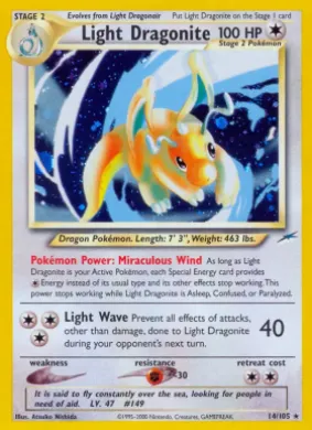 Light Dragonite (NDE 14) Neo Destiny