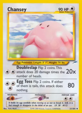 Chansey (NDE 31) Neo Destiny