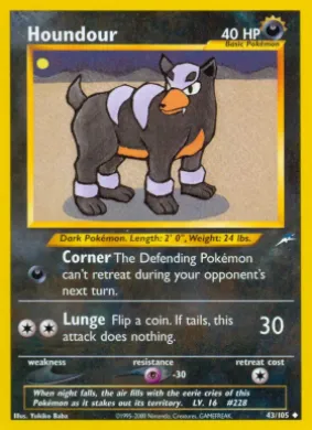 Houndour (NDE 43) Neo Destiny