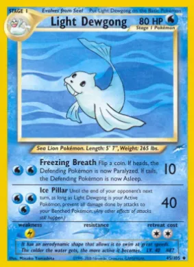 Light Dewgong (NDE 45) Neo Destiny