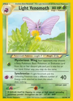 Light Venomoth (NDE 53) Neo Destiny