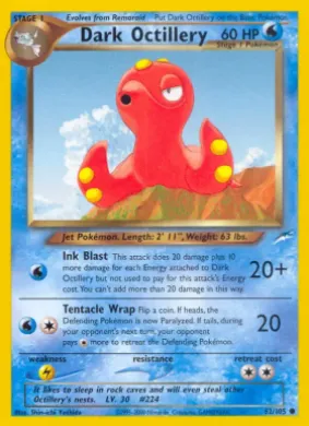 Dark Octillery (NDE 62) Neo Destiny