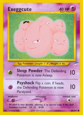 Exeggcute (NDE 64) Neo Destiny