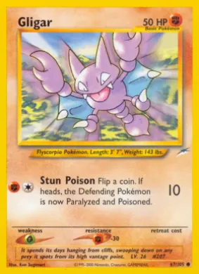 Gligar (NDE 67) Neo Destiny
