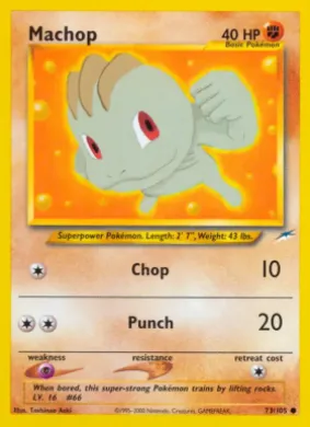 Machop (NDE 73) Neo Destiny