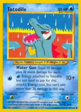 Totodile (NDE 85) Neo Destiny