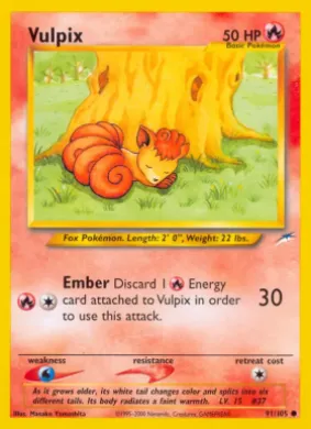Vulpix (NDE 91) Neo Destiny