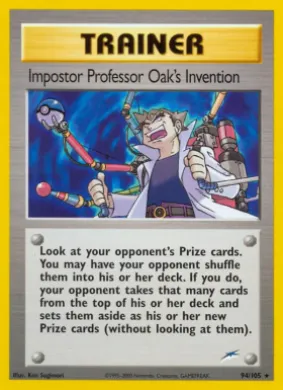 Impostor Professor Oak's Invention (NDE 94) Neo Destiny