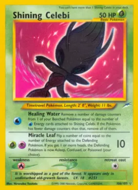 Shining Celebi (NDE 106) Neo Destiny