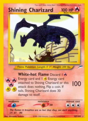 Shining Charizard (NDE 107) Neo Destiny