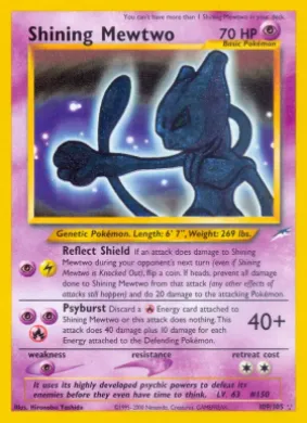 Shining Mewtwo (NDE 109) Neo Destiny
