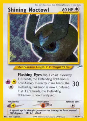 Shining Noctowl (NDE 110) Neo Destiny