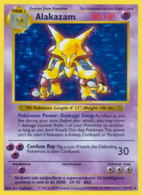 Alakazam (BS 1) Base