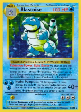 Blastoise (BS 2) Base