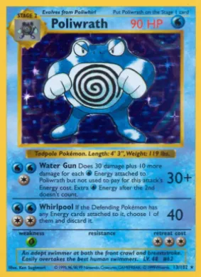 Poliwrath (BS 13) Base