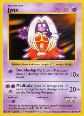 Jynx (BS 31) Base Set