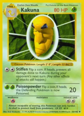 Kakuna (BS 33) Base Set