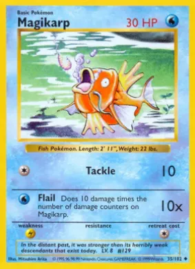 Magikarp (BS 35) Base Set