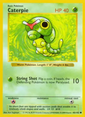 Caterpie (BS 45) Base Set