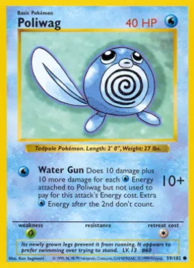 Poliwag (BS 59) Base Set