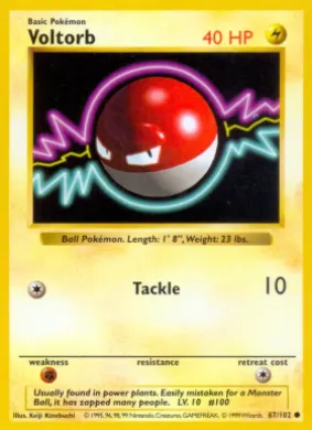 Voltorb (BS 67) Base Set