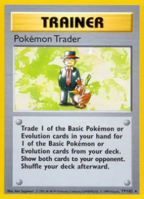 Pokemon Trader (BS 77) Base Set