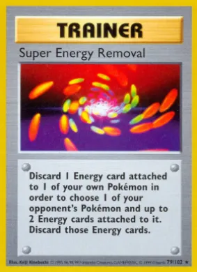 Super Energy Removal (BS 79) Base Set