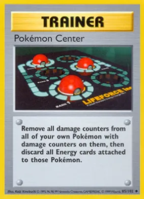 Pokemon Center (BS 85) Base Set
