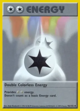 Double Colorless Energy (BS 96) Base Set
