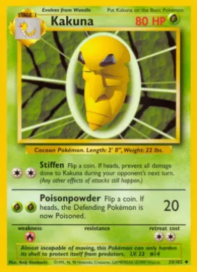 Kakuna (BS 33) Base Set