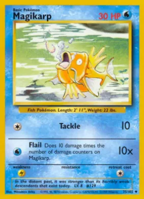 Magikarp (BS 35) Base Set
