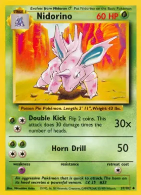 Nidorino (BS 37) Base