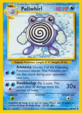 Poliwhirl (BS 38) Base Set